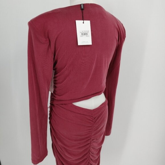 Bardot Rosa Ruched Mini Dress - Picture 3 of 5